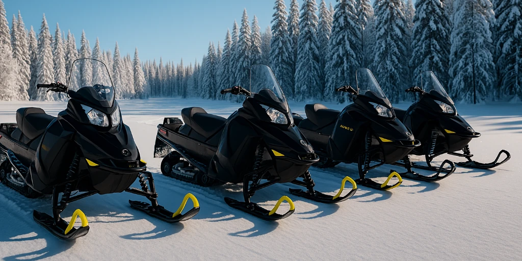 Äventyra lanserar vinterpaket med eldrivna snöskotrar i Lappland
